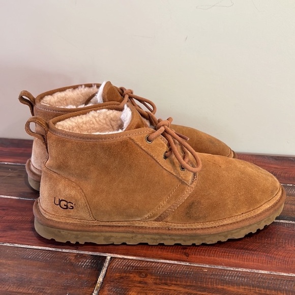 Men’s UGG® Style 3236 Neumel Uggs Lace Up Moccasin Boots - Picture 3 of 9